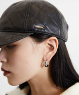 キルティングレザーCAP