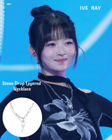 ローズドロップチョーカーセットネックレス