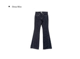 Boel Non-Fade Stud Denim Low Bootcut Pants