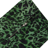 SP25 LEOPARD PRINT CARGO PANTS (GREEN)