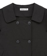 2ボタン ブラウス (black)