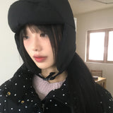 Mifu イヤリングコールドウィンターハットパッド入りバラクラバ