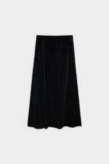 Cosmo velvet skirt_black