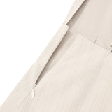 BACK POINT PLEATS WOVEN DRESS [MULTI]