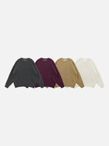 [Year-End Look Recommendation] Point Fingerhole Angora Fur Knit (4c)