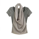 Sira Scarf Detail Top