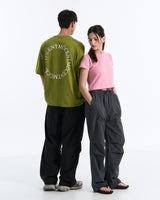 シグネチャーアークバックロゴTシャツ (Pink, Olive)
