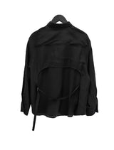 Yunseul Flare Belt Strap Shirt