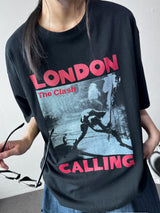 Michael Tattoo Lettering Boxy Fit Tee 3color