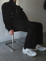 ASCLO Denim Velvet Lounge Set Up (3color)