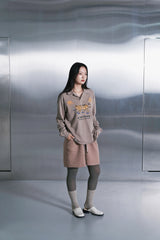 MU-WI PIN-KNIT COLLAR-TEE (Beige)