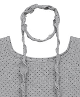 オフ ドット Tシャツ(grey)