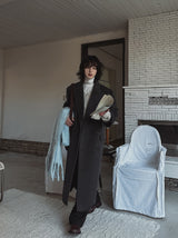 Leak damage wool double coat