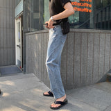 LMN All Day Semi-Wide Denim Pants (4 colors)