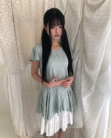 Erinitt Short-Sleeve Layered Dress