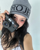 [UNISEX] Wave lettering beanie