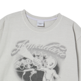 25SS ピグメントシューティングエイリアンショートスリーブTシャツ グレー