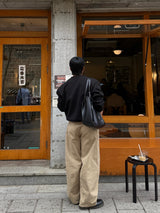 Drop curved dart pants