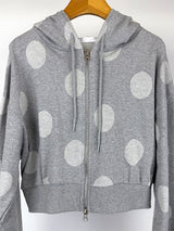 DOT HOOD ZIP-UP (2C)