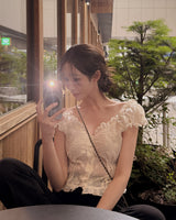 Dalo puff banding blouse