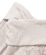 UNBALANCED OFF-SHOULDER TOP_Oatmeal