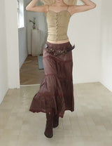 Mori Lace Maxi Skirt