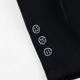 FAITH FADE Noir - Basic Wide Bermuda Pants
