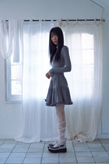 tutu jersey dress_grey
