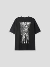 ピクトバックレタリングTシャツ 3color