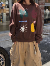 Vintage Art Graphic Sweatshirt 3C