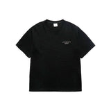 26SSベーシック ロゴ ワッフル ショートスリーブ Tシャツ