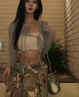 Layered Crop Cardigan