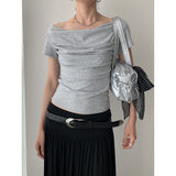 color silk flare midi skirt