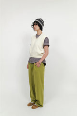 Multiple Crewneck Vest (3color)