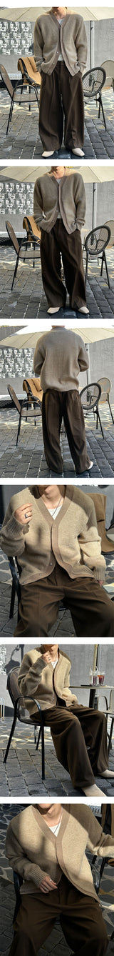 [F/W] Wool dart wide slacks(3color)