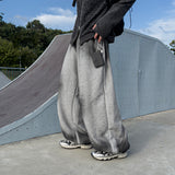 Smoky Washed Wide Sweatpants