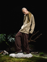RELABEL 24AW Chrysalis- Breathe Six-Pocket Drawstring Nylon Pants