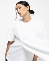 MAZE OVERSIZE TEES - WHITE