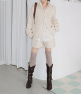 Boehm Boksarthy high neck two-way cardigan (outer)