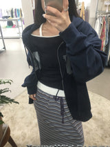 ロディンボートネックTシャツ (4color)