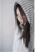 レギュラーストライプフーディー