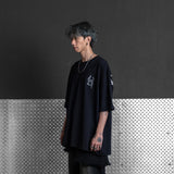 HIERARCHY STUDIOS Chroma - Black Hysteria Wide Oversized T-Shirt