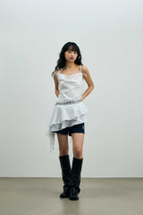 NYX MINI DRESS / WHITE