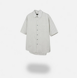 [S/S] Multi stripe half shirts(2color)