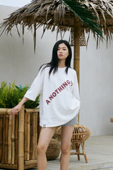 ダイアゴナルピン二ット1/2ボックスtシャツ