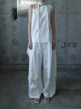 Asib Unbalance Sleeveless Blouse
