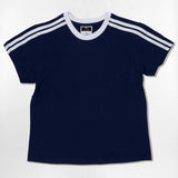 ユージュアル セミクロップ Tシャツ 6カラー