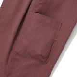 Double tuck BERMUDA shorts / Raspberry