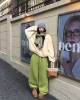 [BELLIDE MADE] Self-interest renewal Two-way napping jogger sweat pants