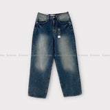 LMN Unbeige Washed Wide Denim Pants (3 colors)